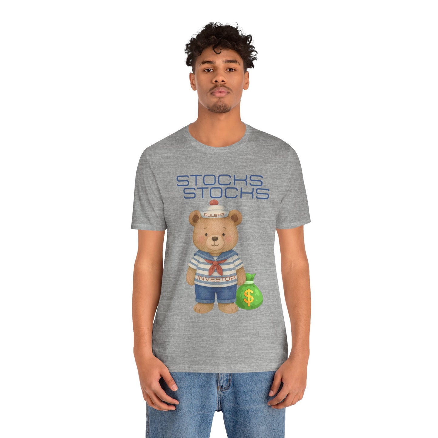 Stocks Investor Bear T-Shirt — Finance Trading Tee