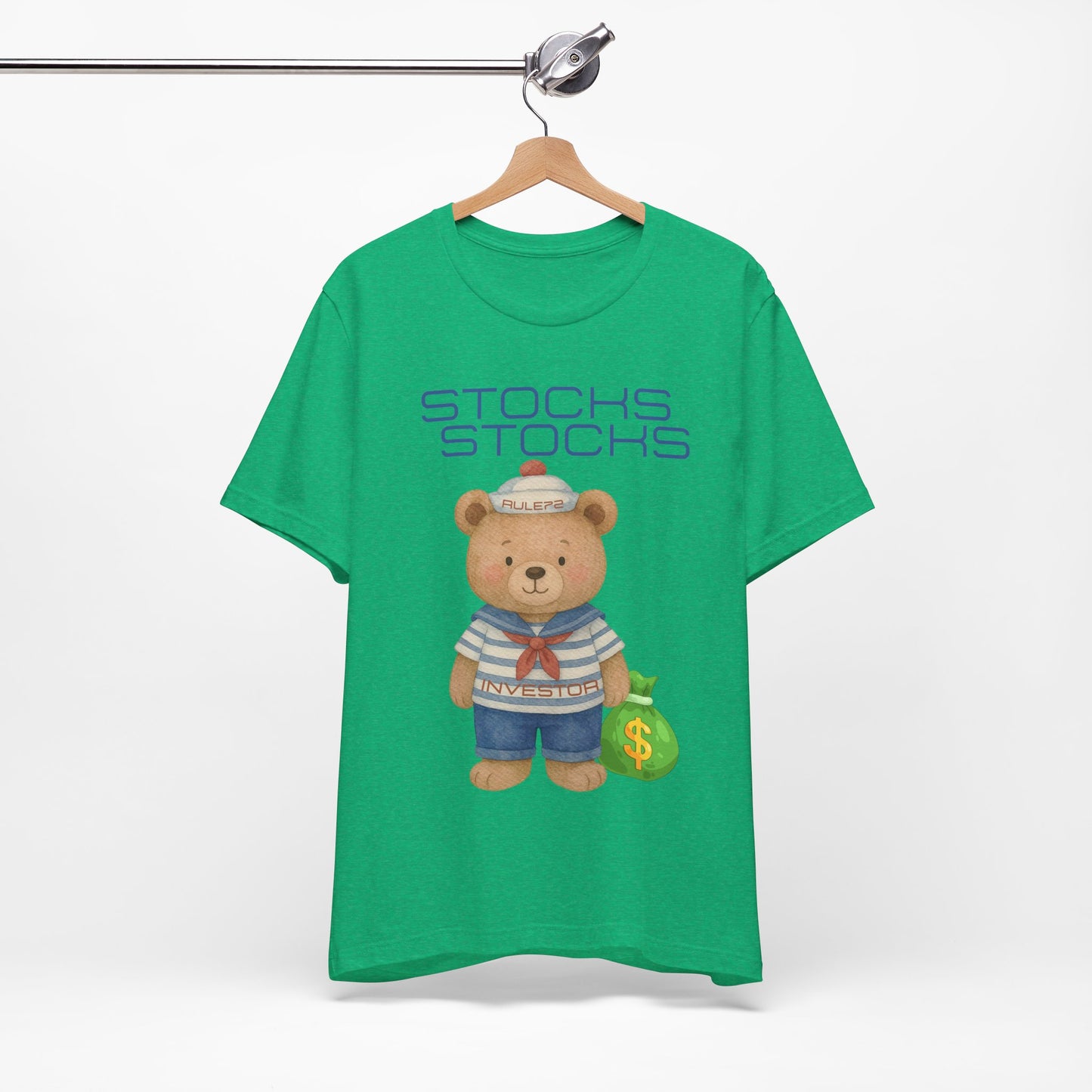 Stocks Investor Bear T-Shirt — Finance Trading Tee