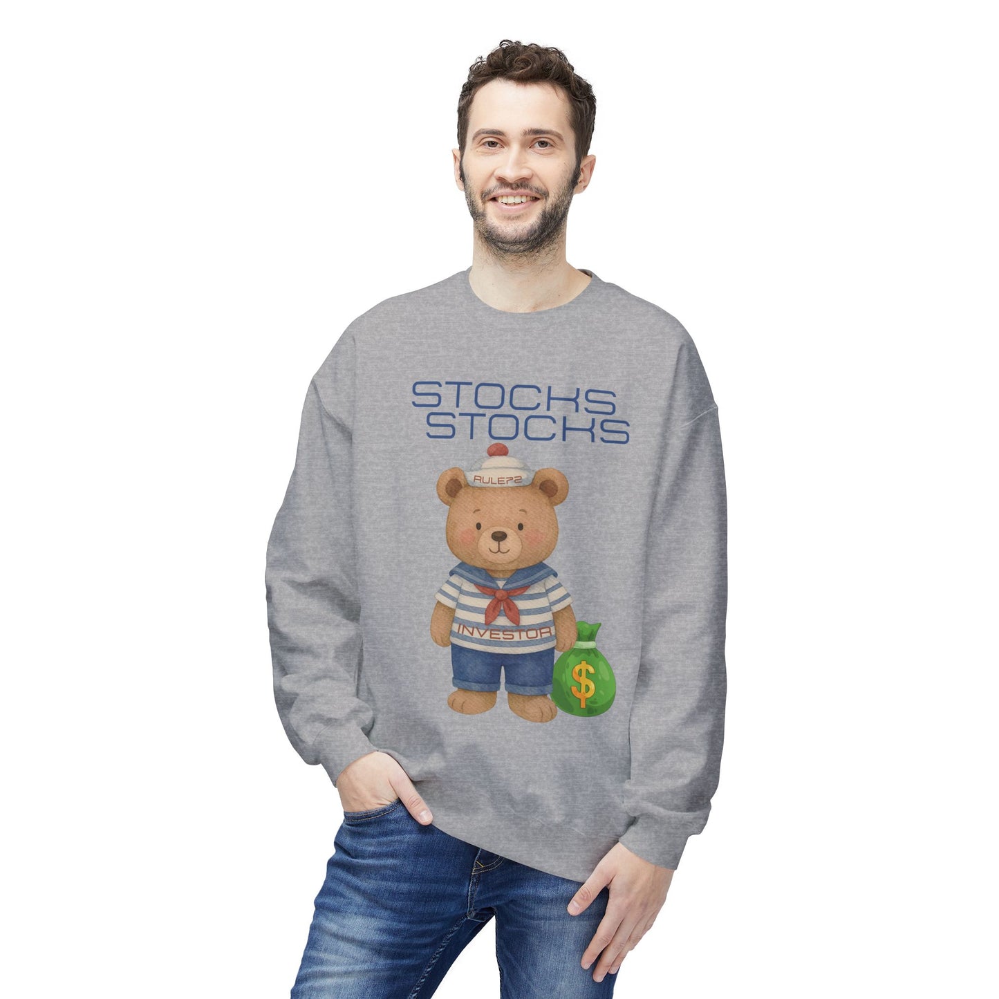 Investor Bear™ Wealth Builder Crewneck Sweatshirt