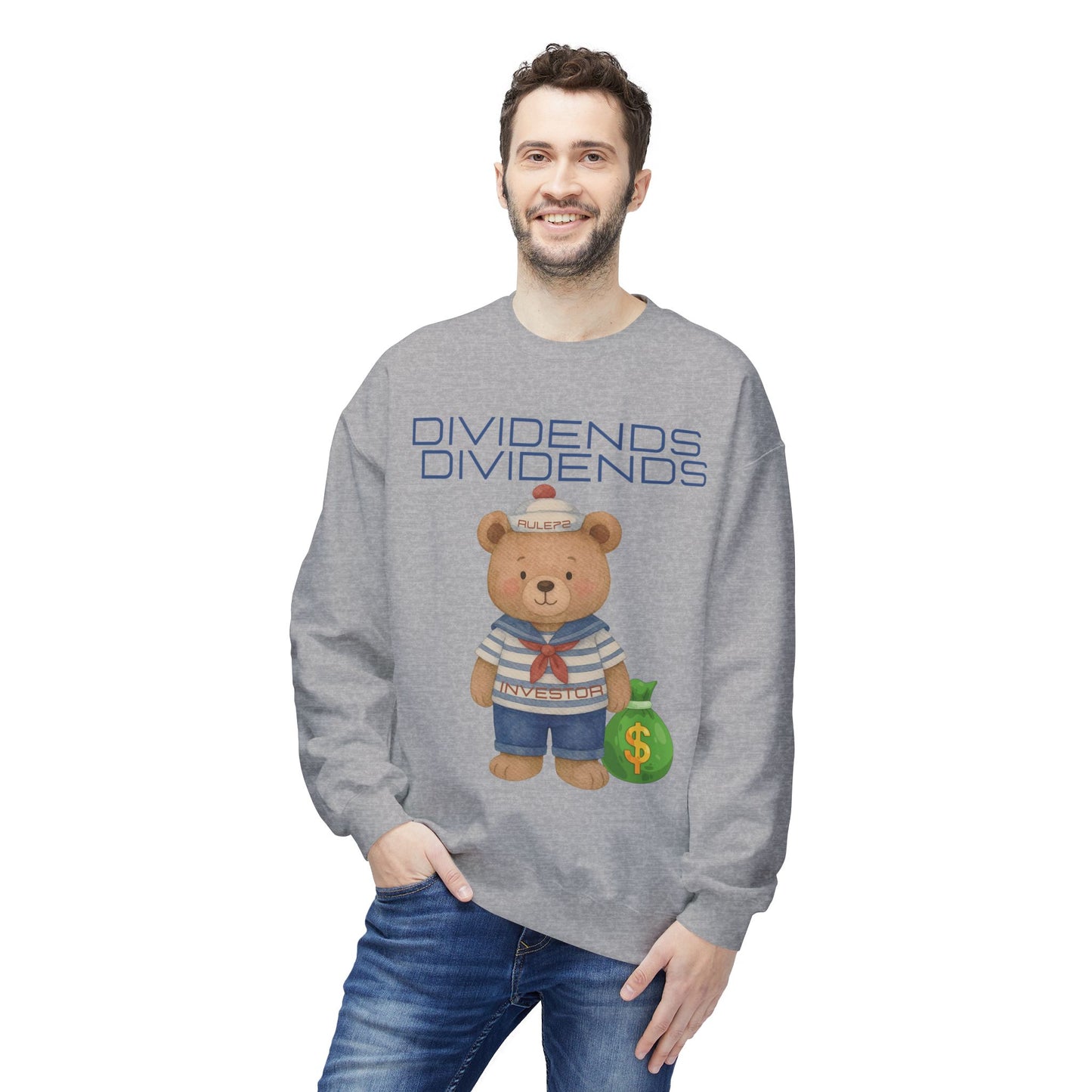 Investor Bear™ Wealth Builder Crewneck Sweatshirt