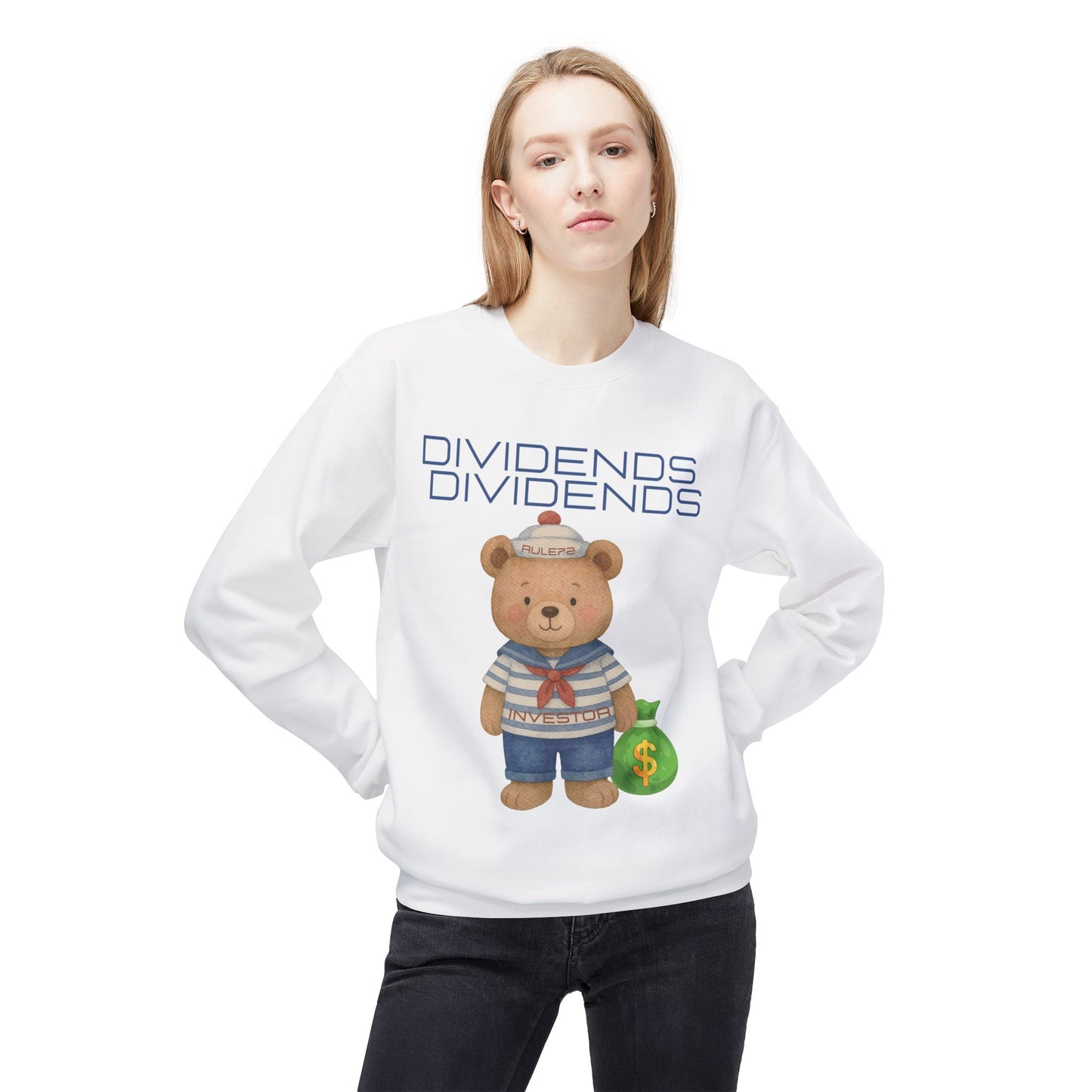 Investor Bear™ Wealth Builder Crewneck Sweatshirt