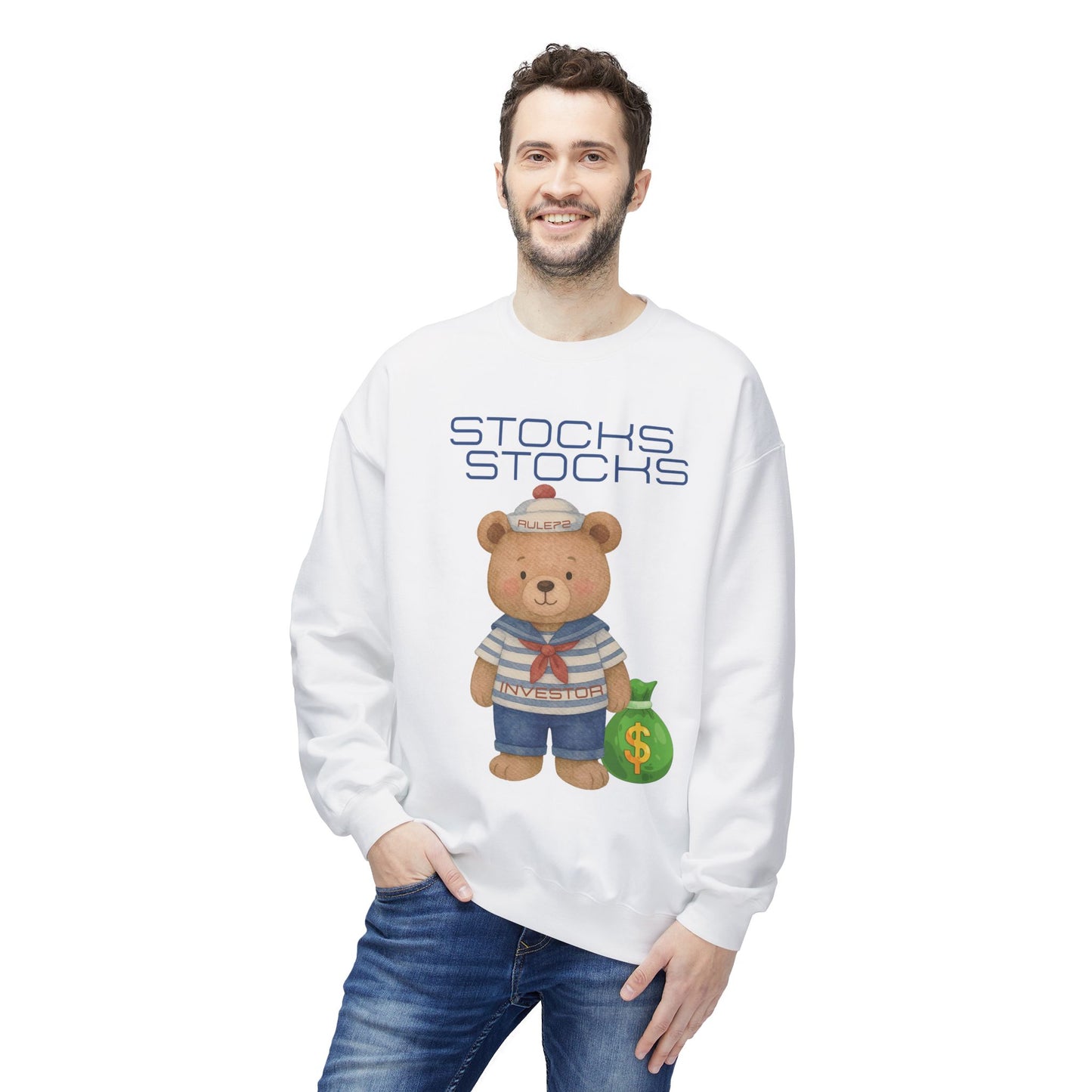 Investor Bear™ Wealth Builder Crewneck Sweatshirt