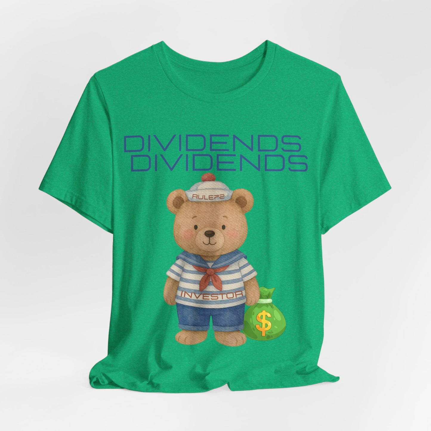 Dividends Investor Bear T-Shirt — Finance Trading Tee