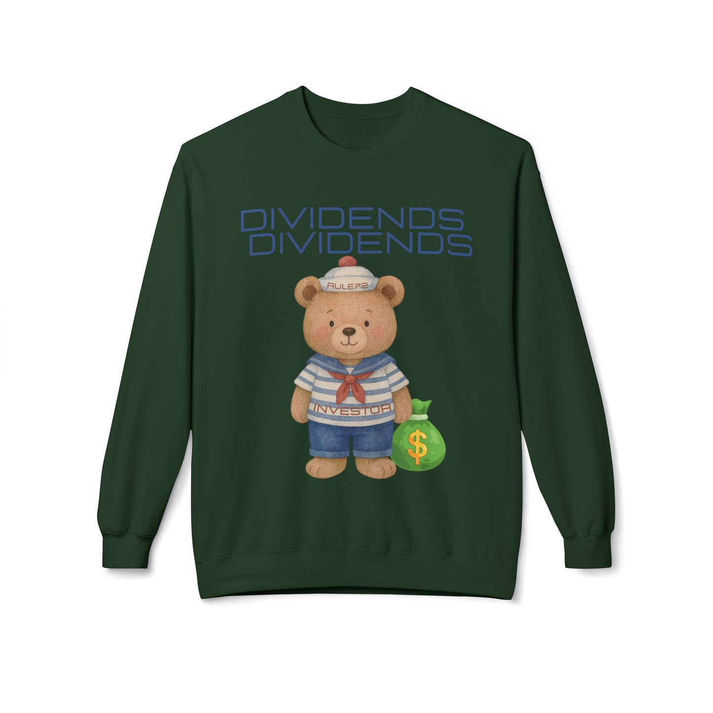 Investor Bear™ Wealth Builder Crewneck Sweatshirt