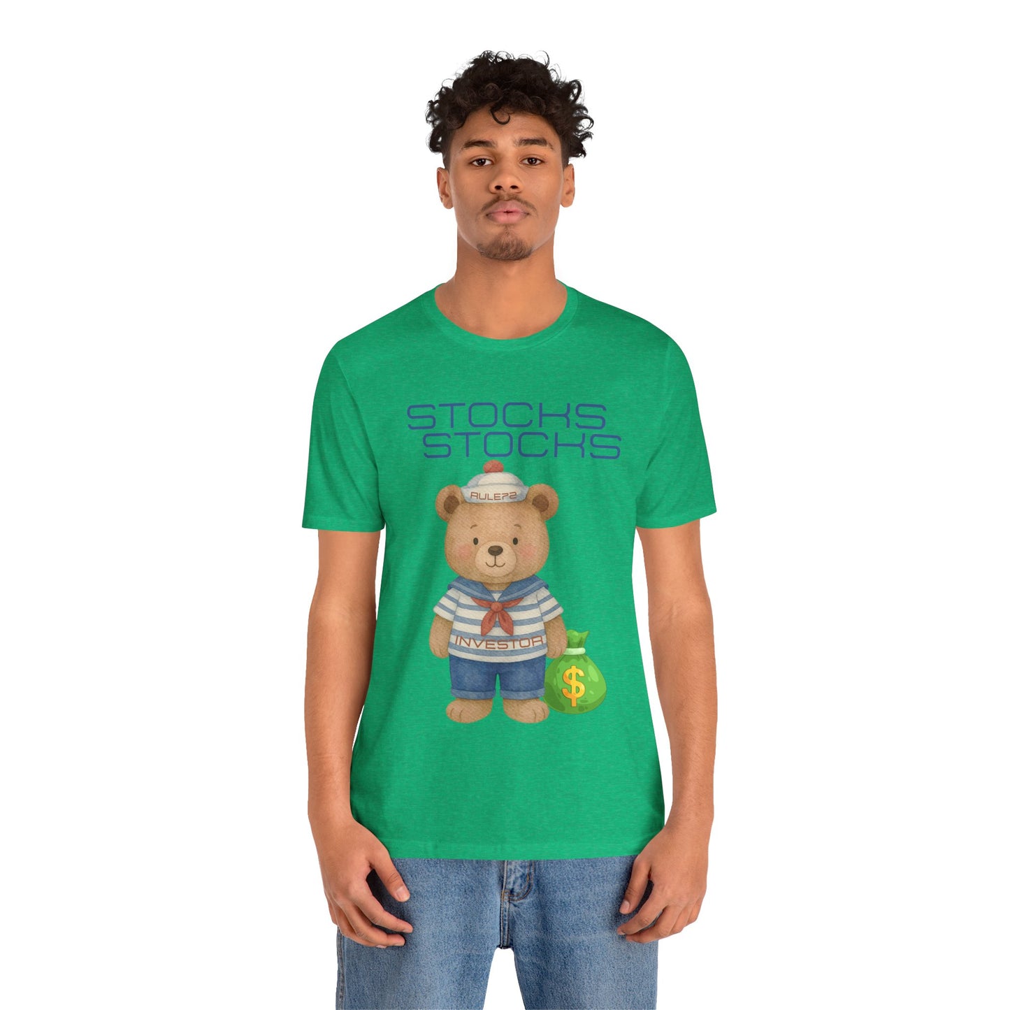 Stocks Investor Bear T-Shirt — Finance Trading Tee