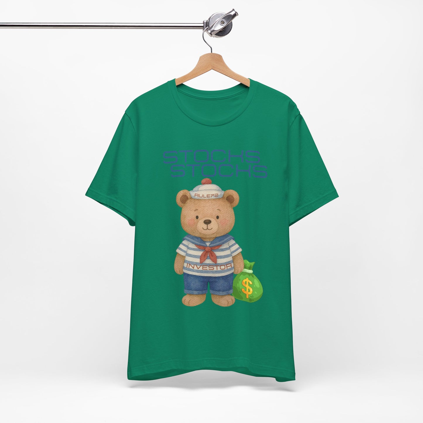 Stocks Investor Bear T-Shirt — Finance Trading Tee