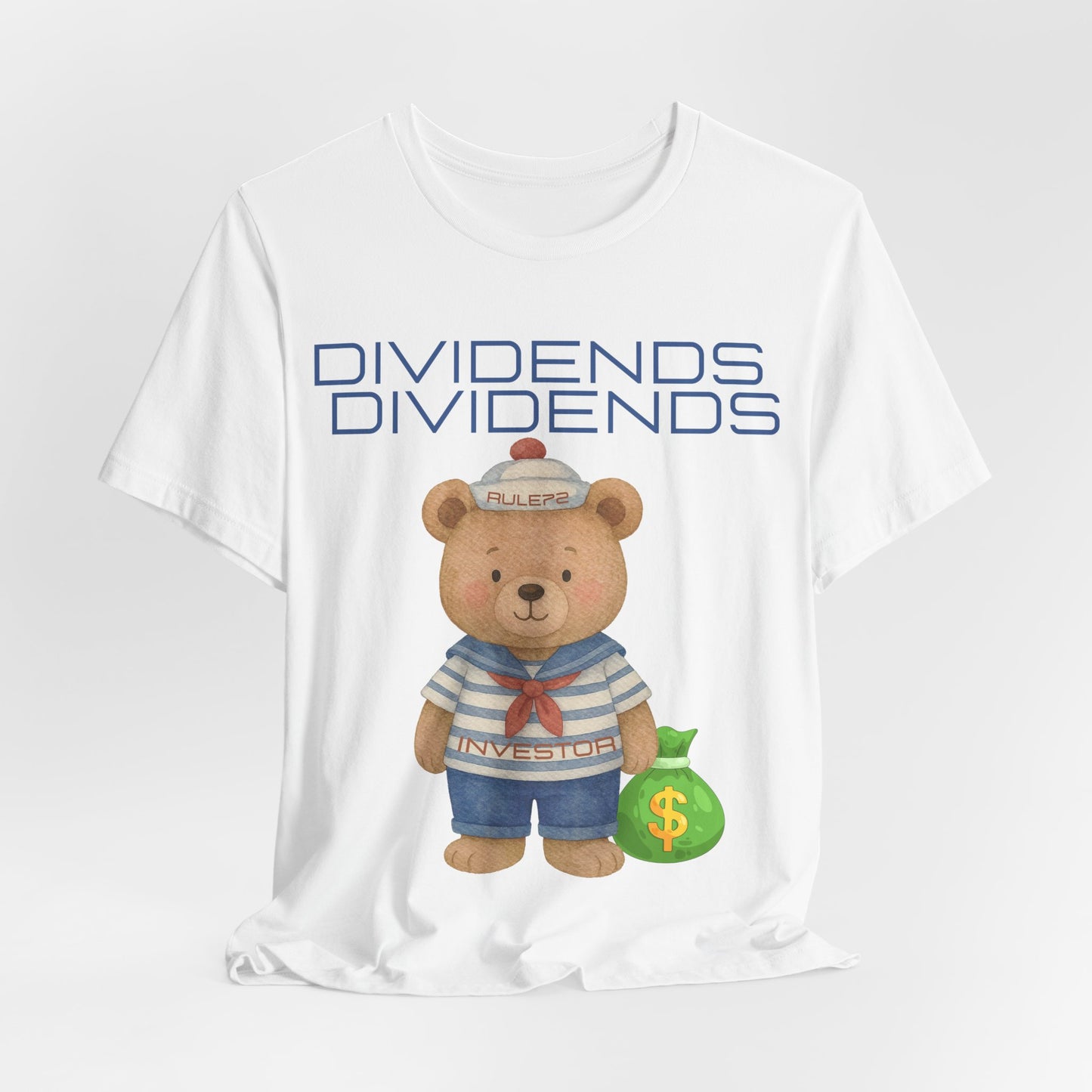 Dividends Investor Bear T-Shirt — Finance Trading Tee