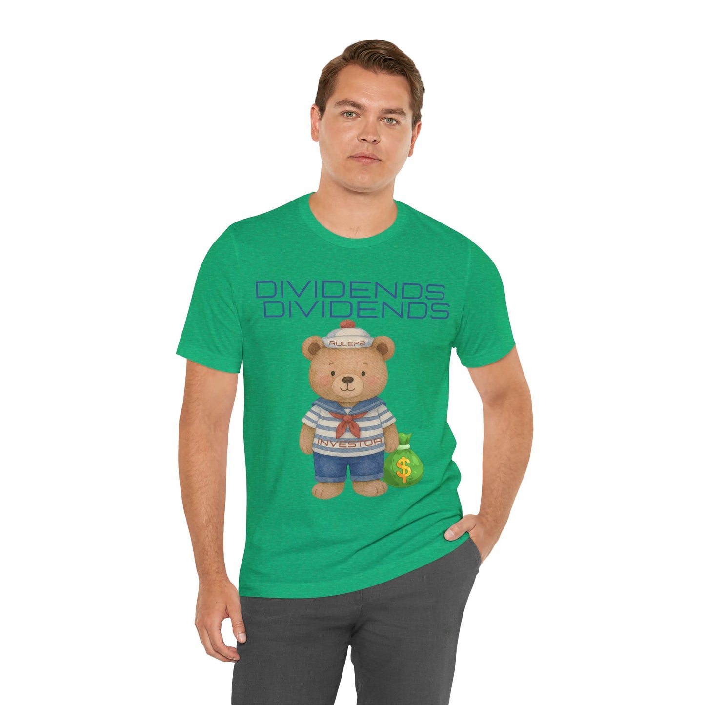 Dividends Investor Bear T-Shirt — Finance Trading Tee