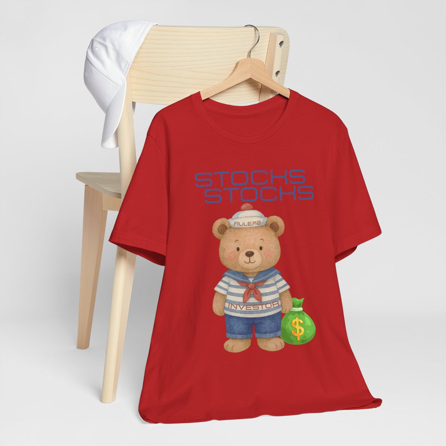 Stocks Investor Bear T-Shirt — Finance Trading Tee