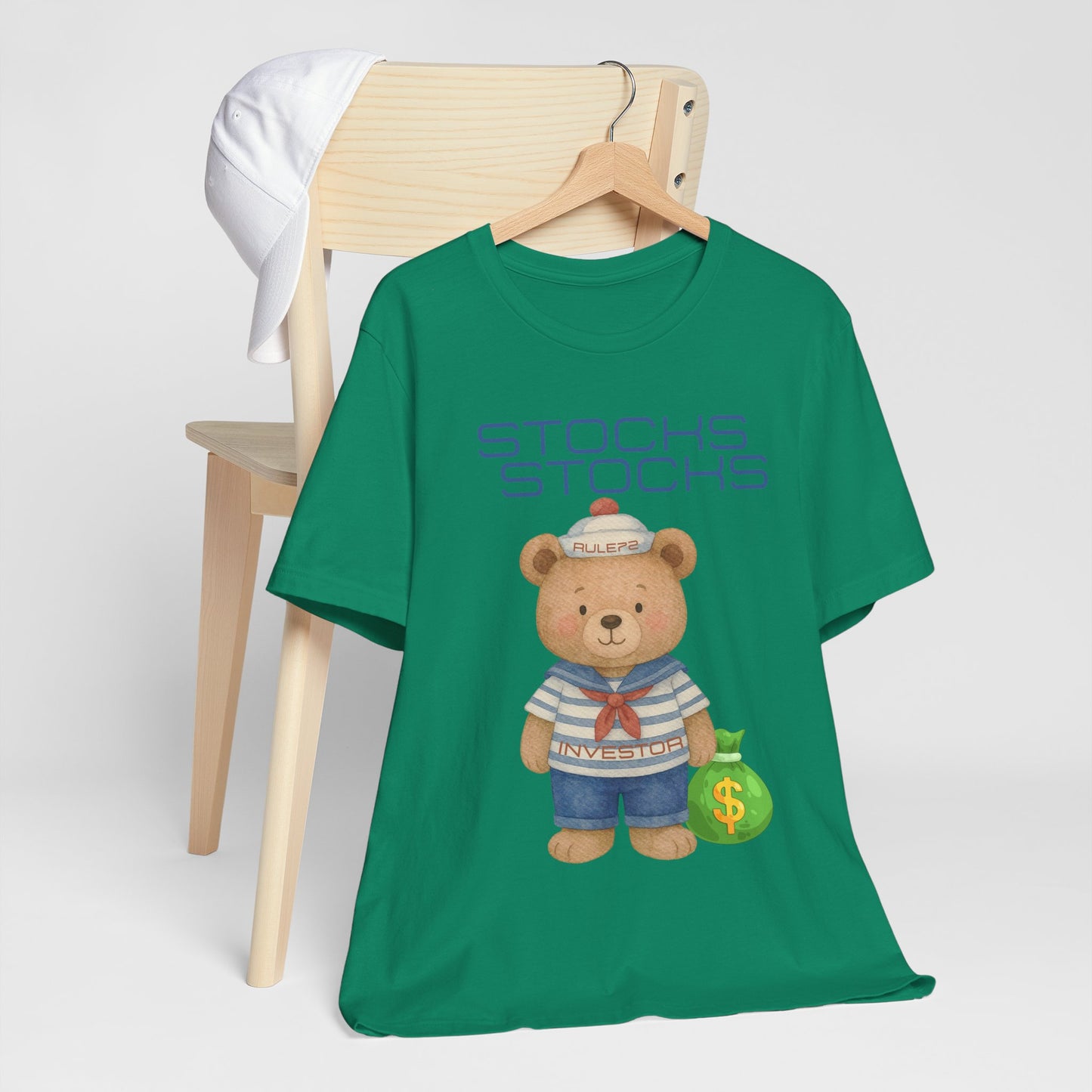 Stocks Investor Bear T-Shirt — Finance Trading Tee