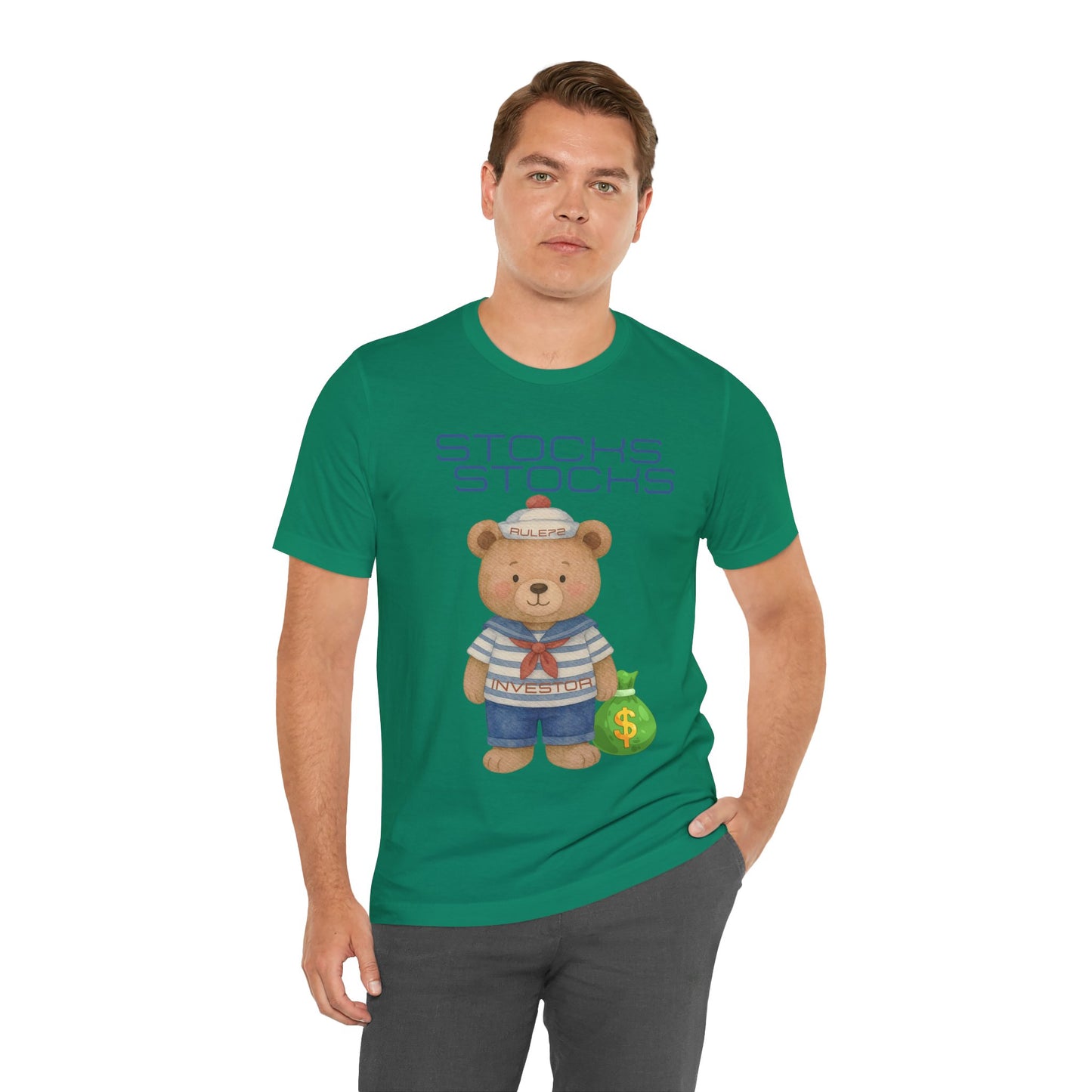 Stocks Investor Bear T-Shirt — Finance Trading Tee