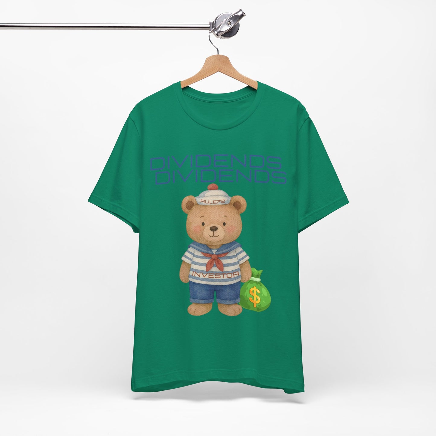 Dividends Investor Bear T-Shirt — Finance Trading Tee