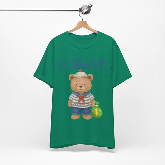 Dividends Investor Bear T-Shirt — Finance Trading Tee