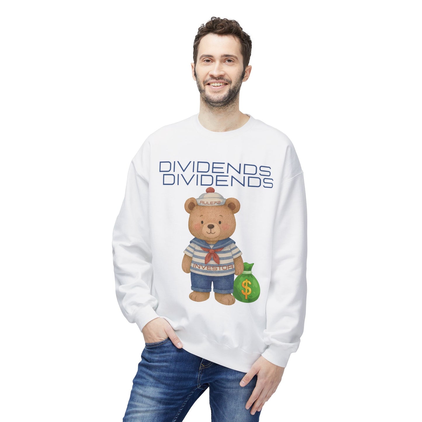 Investor Bear™ Wealth Builder Crewneck Sweatshirt