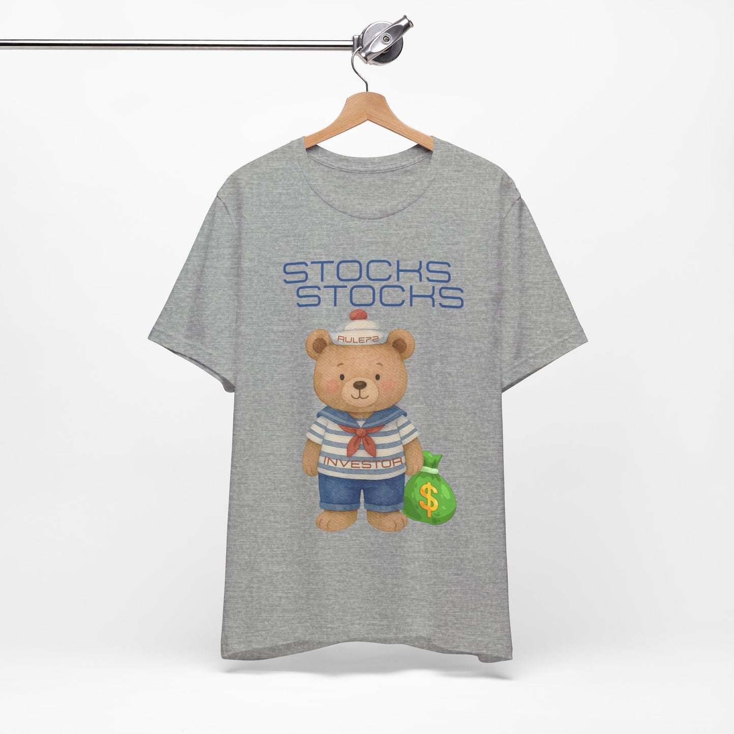 Stocks Investor Bear T-Shirt — Finance Trading Tee