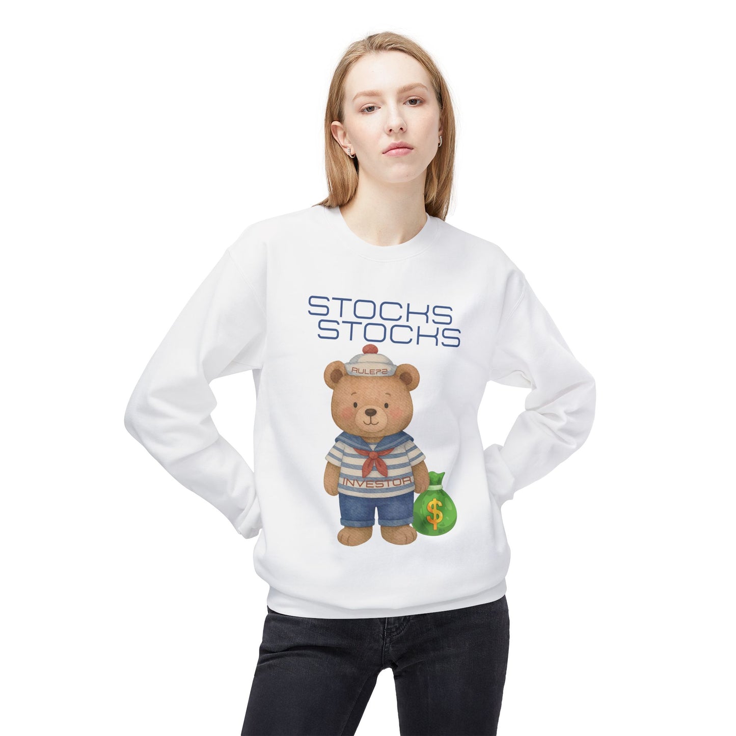 Investor Bear™ Wealth Builder Crewneck Sweatshirt