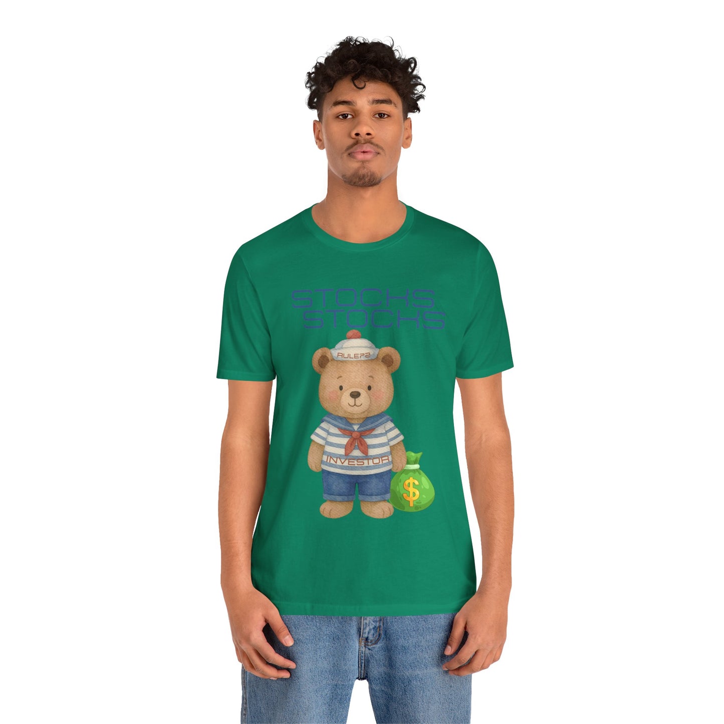 Stocks Investor Bear T-Shirt — Finance Trading Tee