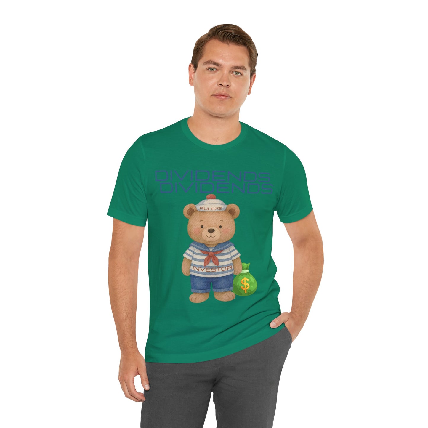 Dividends Investor Bear T-Shirt — Finance Trading Tee