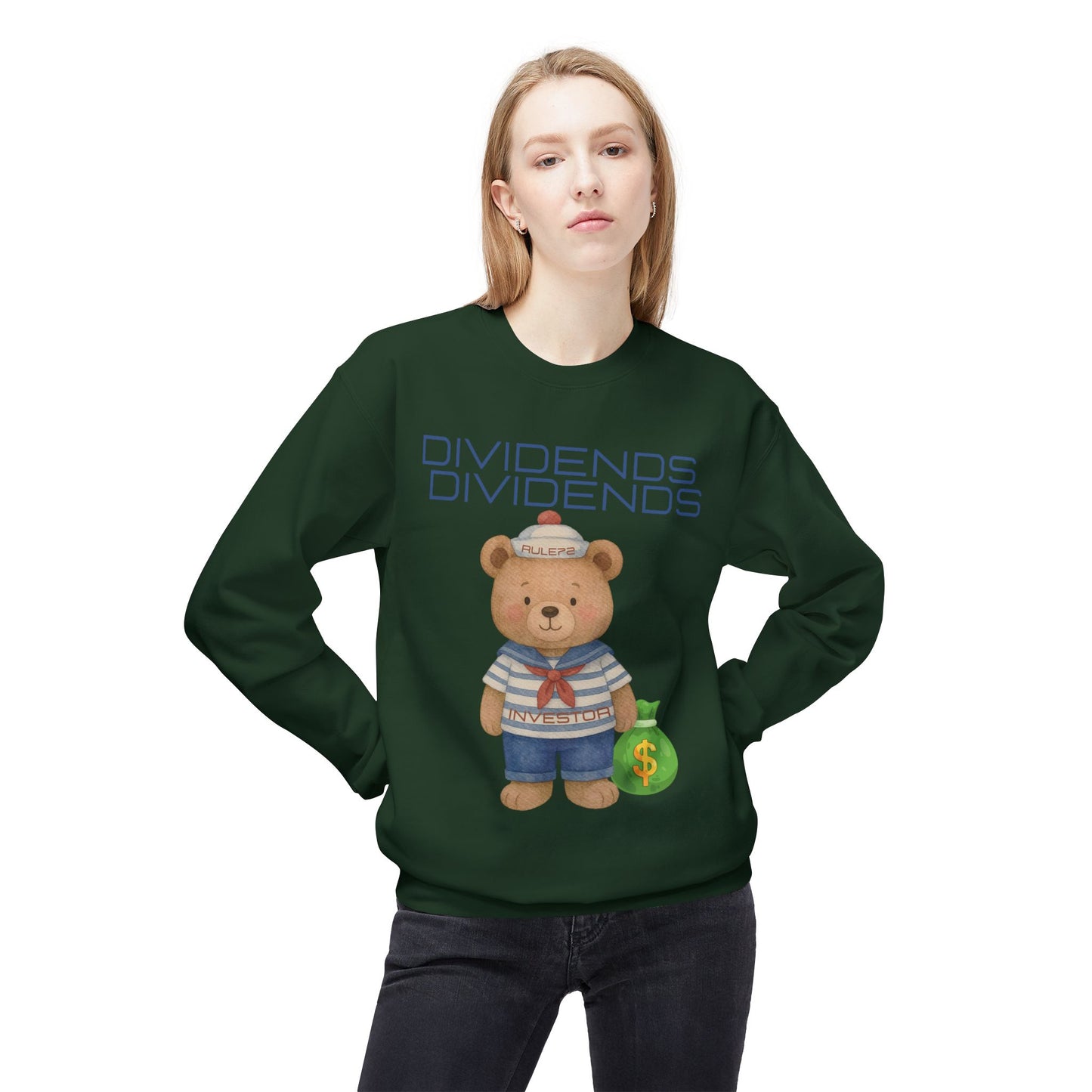 Investor Bear™ Wealth Builder Crewneck Sweatshirt