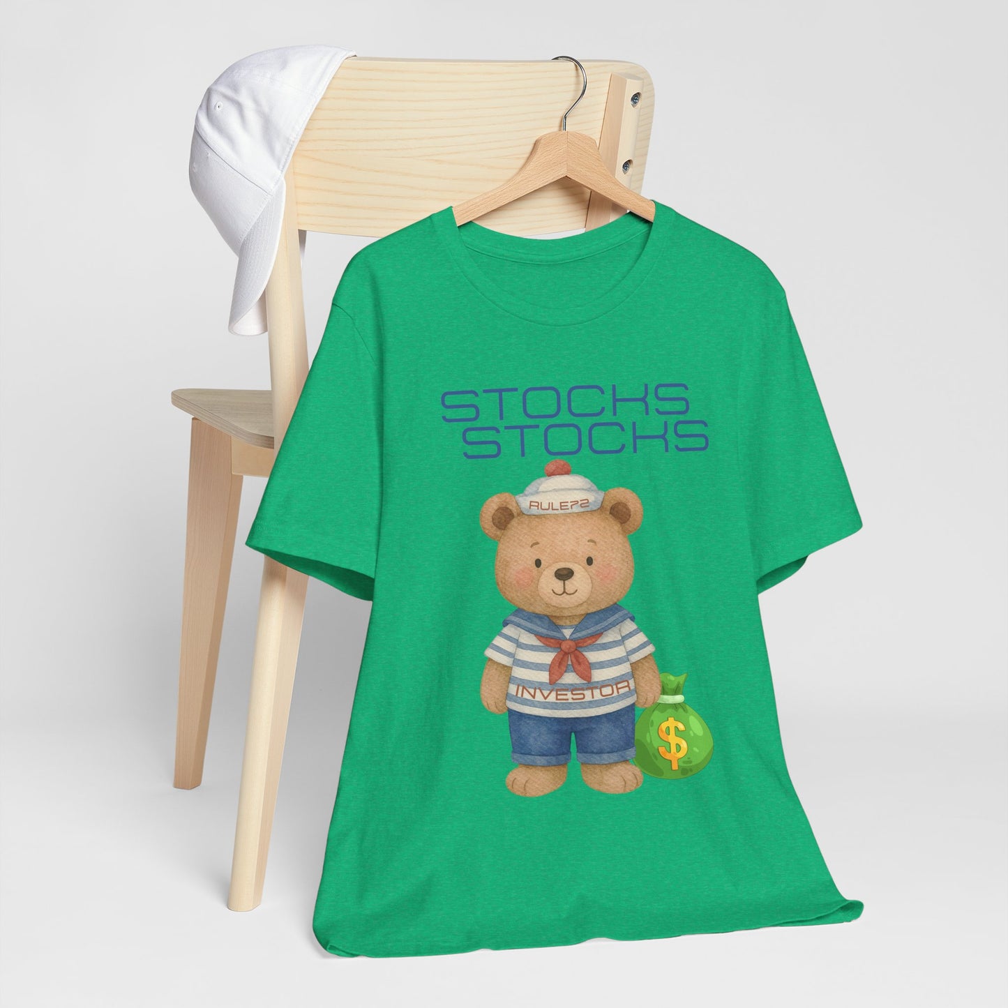Stocks Investor Bear T-Shirt — Finance Trading Tee
